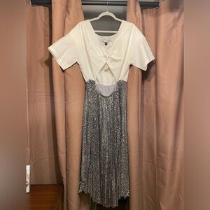 Anthropologie Glitter Dress